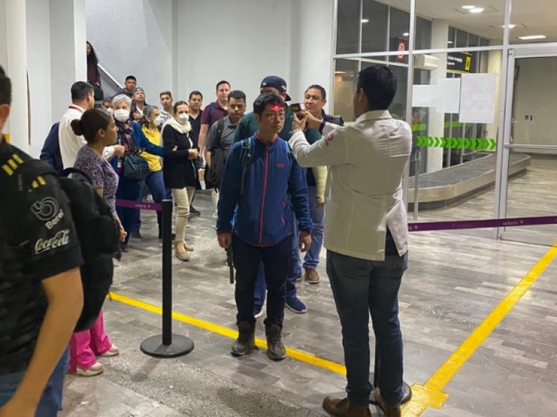 Genera salud de pasajero crisis en aeropuerto de Hermosillo