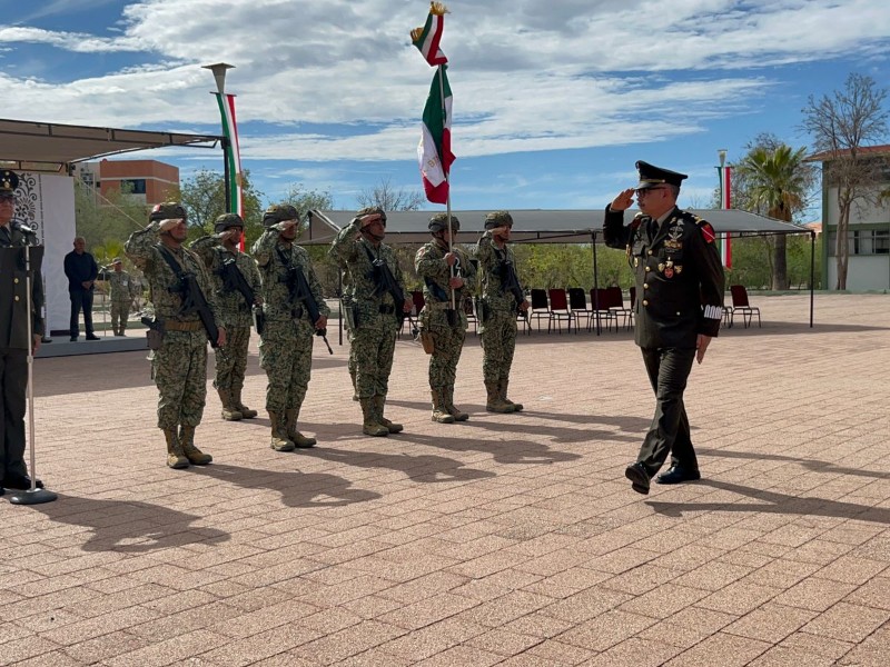 General José Cobos Sierra asume como comandante del 24 Batallón de Infantería