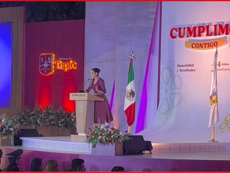 Geraldine Ponce rinde mensaje a los tepicenses