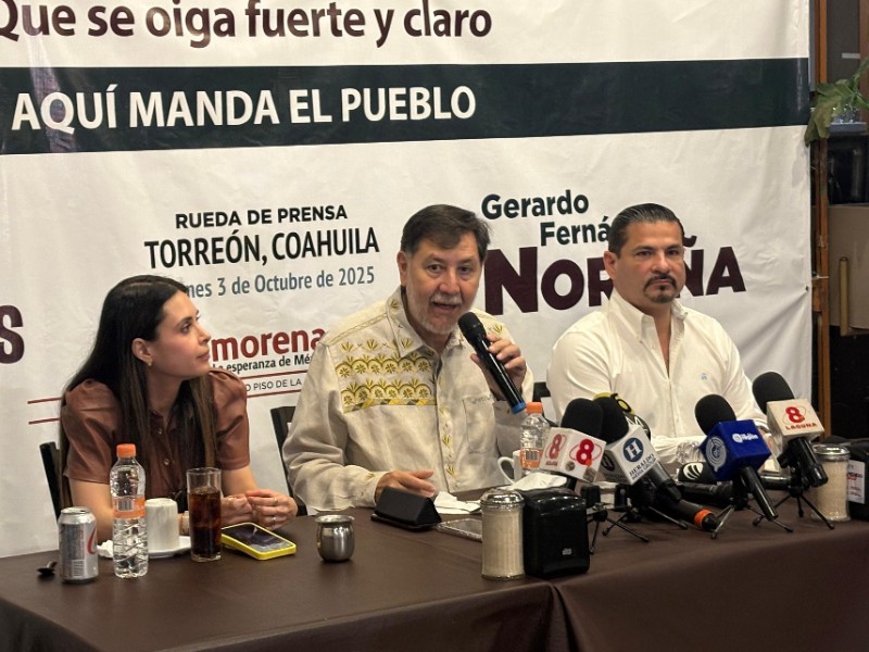Gerardo Fernández Noroña defiende reforma a la Ley de Amparo