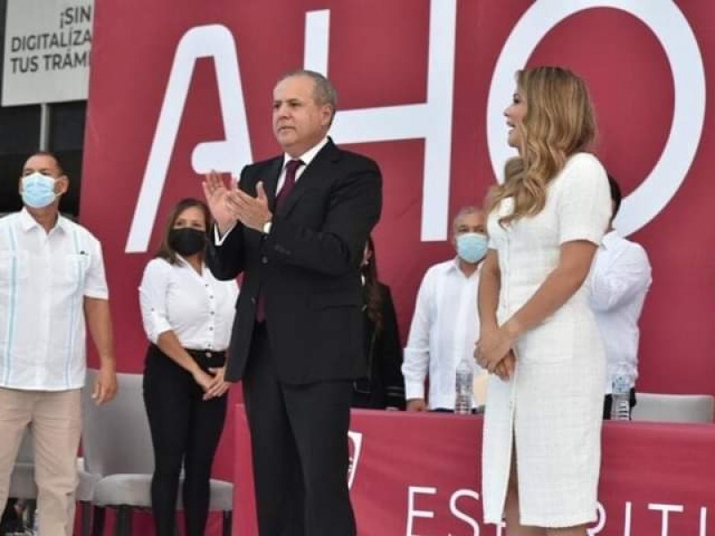 Gerardo Vargas Landeros rinde protesta como alcalde de Ahome