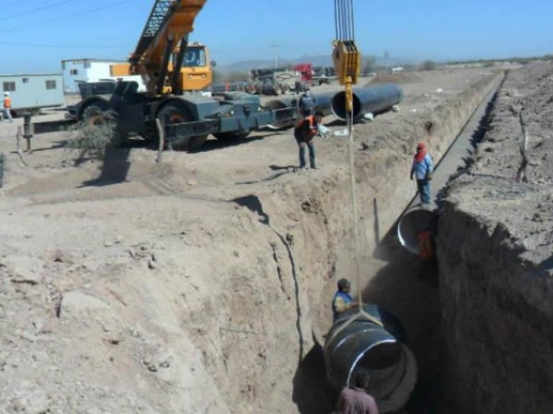 Gestiona alcaldesa recursos para obras hidráulicas inconclusas