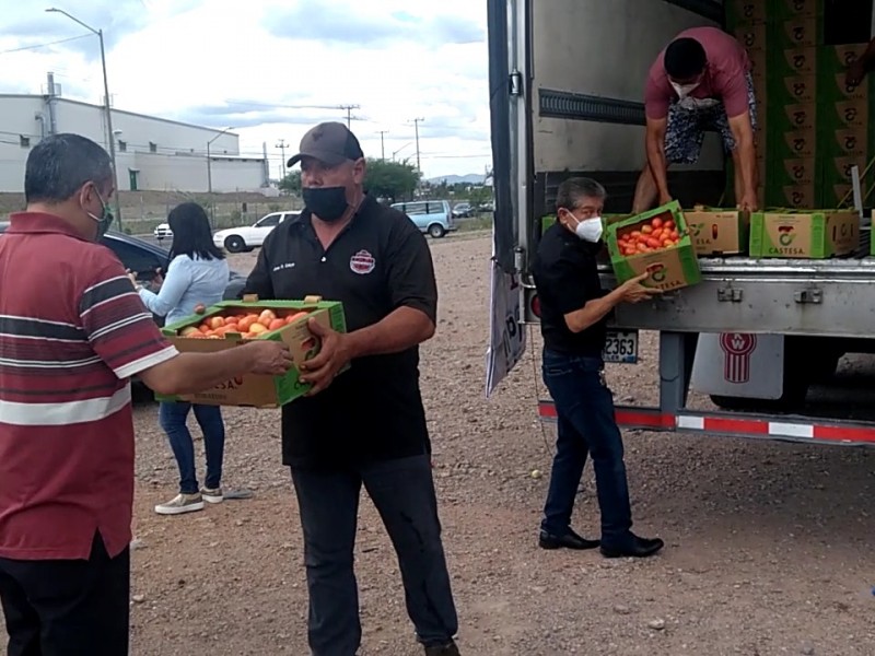 Gestiona PRI varias toneladas de tomate para donar en Nogales