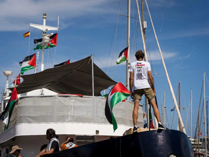 Global Sumud Flotilla: mexicanos a salvo pese a incidentes explosivos
