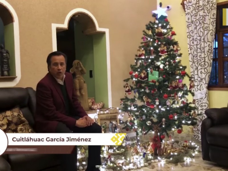 Gobernador de Veracruz desea una Feliz Navidad