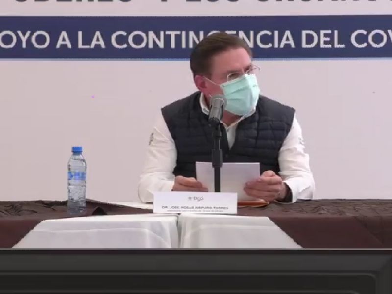 Gobernador donará el 50% de su sueldo por pandemia
