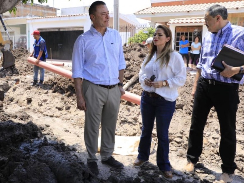 Gobernador supervisa obras en Rosario y Escuinapa