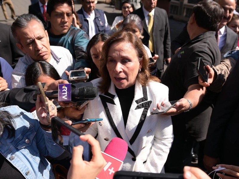 Gobernadora de Veracruz advierte pesquisas por crimen y política