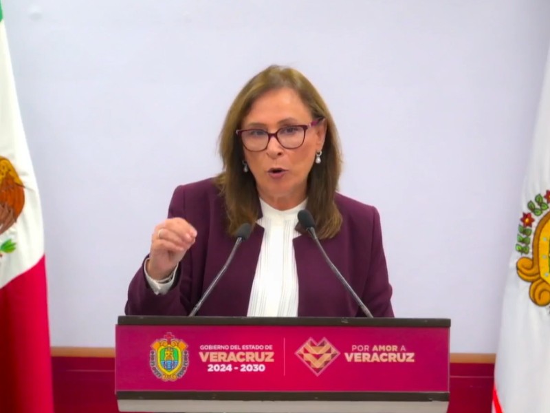 Gobernadora de Veracruz llama simulador a Álvarez Maynez