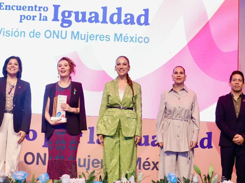Gobernadora llama a fortalecer igualdad y garantizar espacios seguros para mujeres guanajuatenses