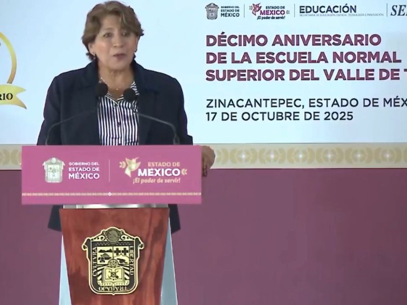 Gobernadora mexiquense reconoce vocación docente