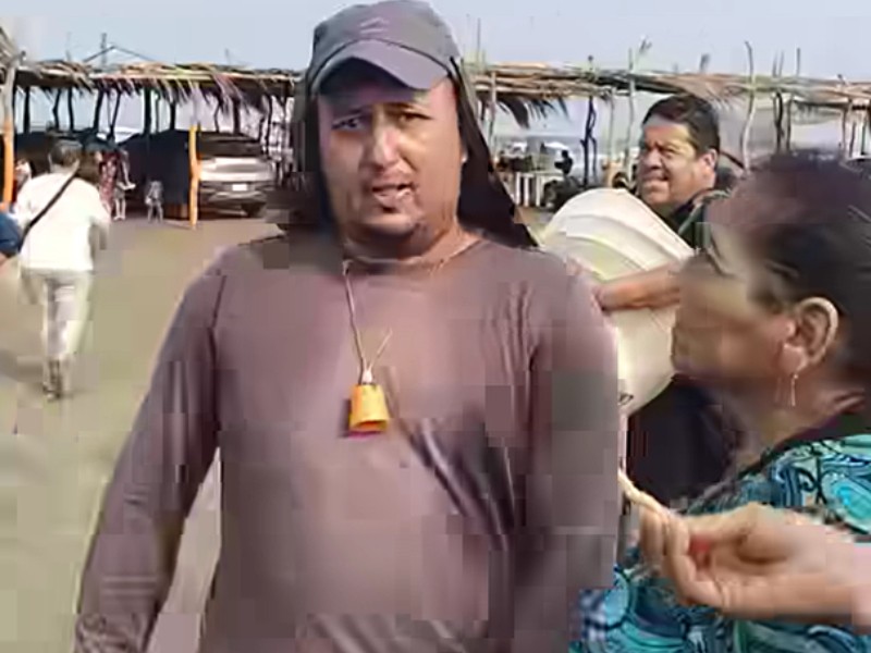 Gobernadora ordena atender abusos en playa de Chachalacas