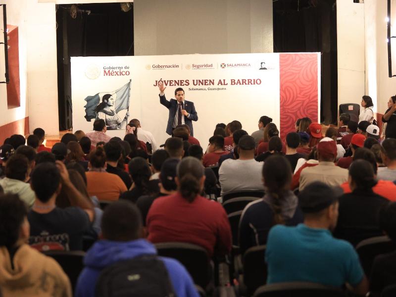 Gobierno busca ampliar programa Jóvenes Unen al Barrio