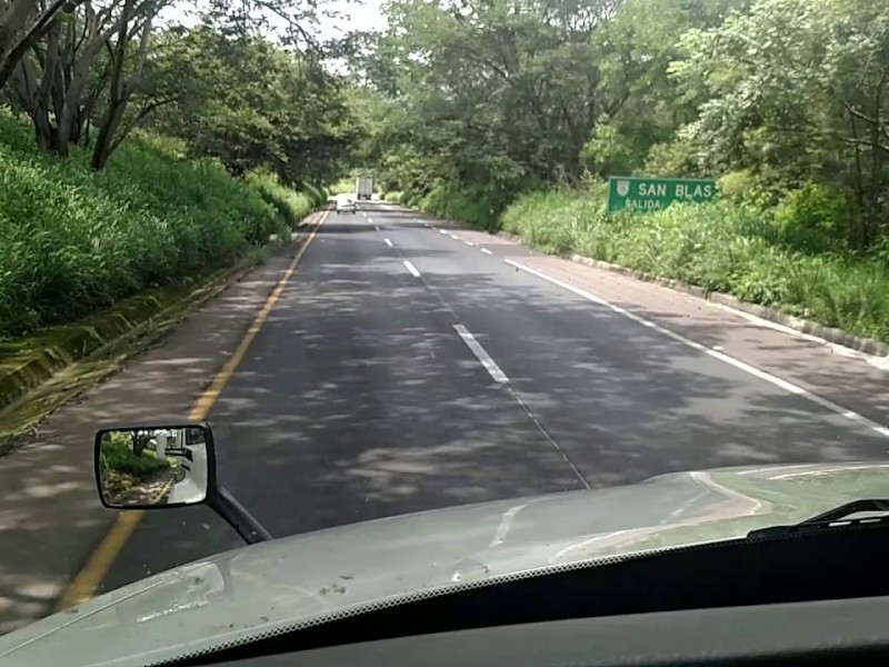 Gobierno de EUA señala como insegura la carretera Tepic-San Blas
