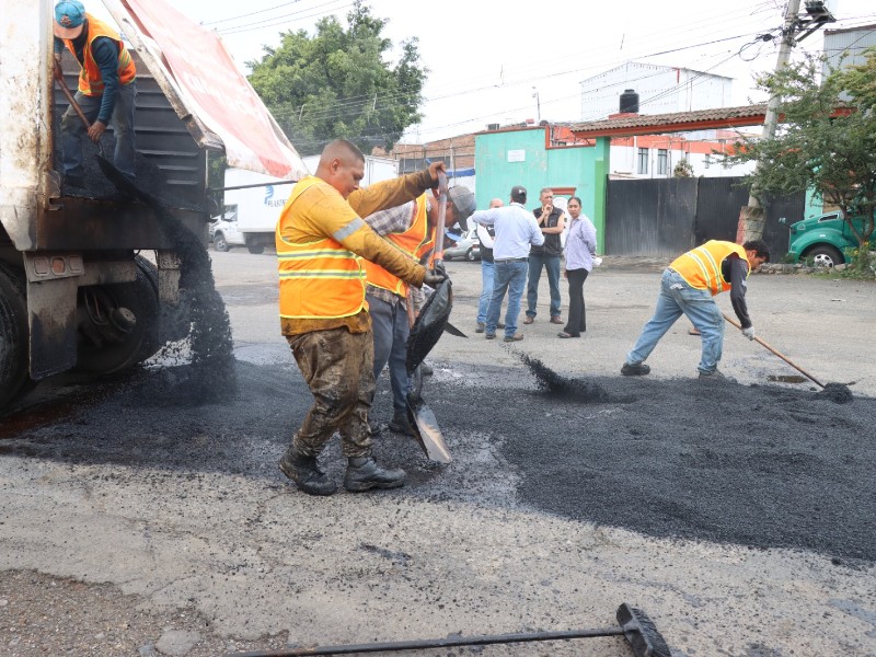 Gobierno de Guadalajara atiende 6,500 puntos críticos de baches