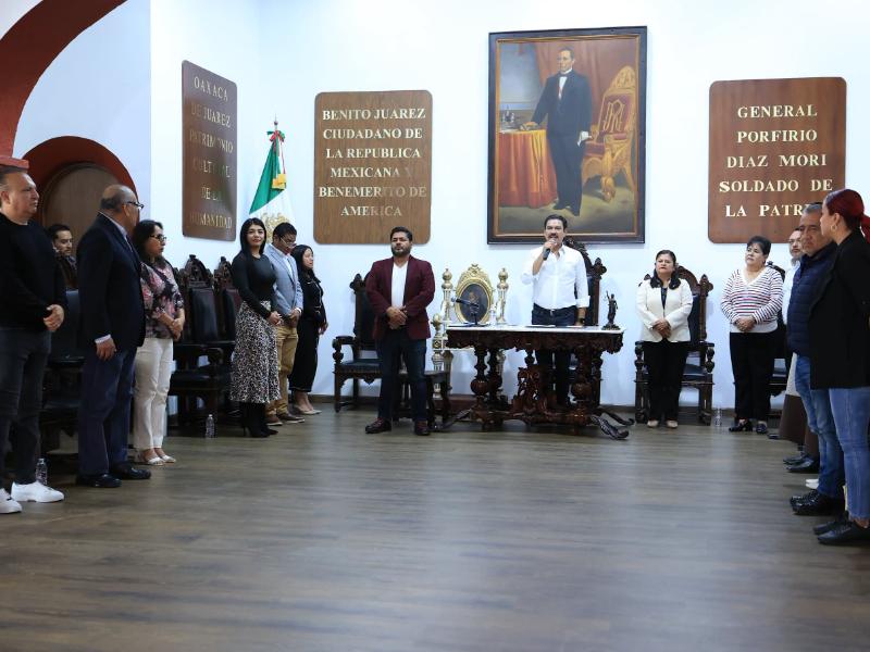 Gobierno de Oaxaca de Juárez separa a servidora pública detenida