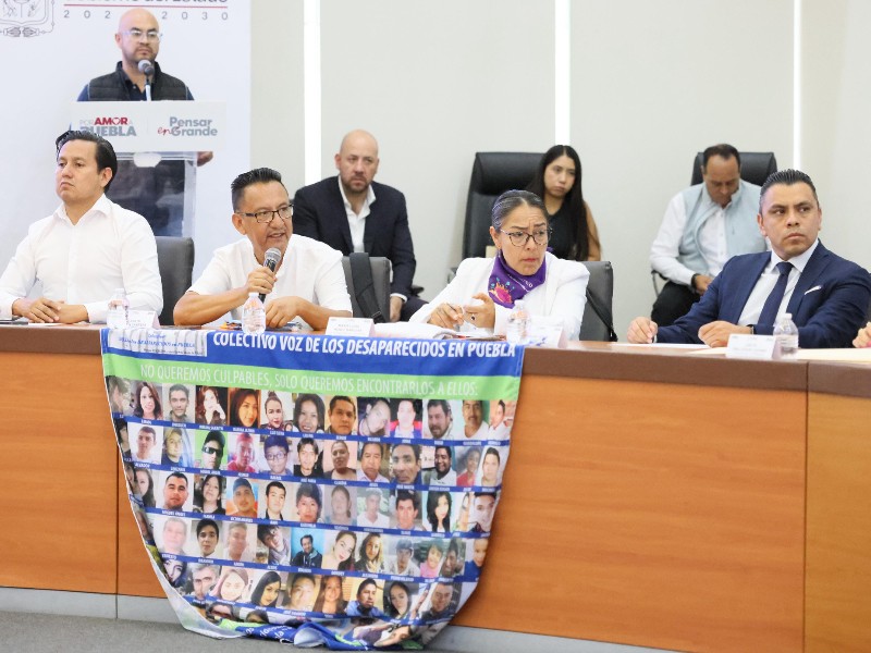 Gobierno de Puebla refuerza apoyo a familias de desaparecidos