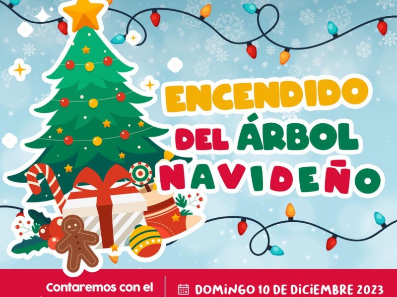 Gobierno de Sonora invita al Encendido del Árbol Navideño