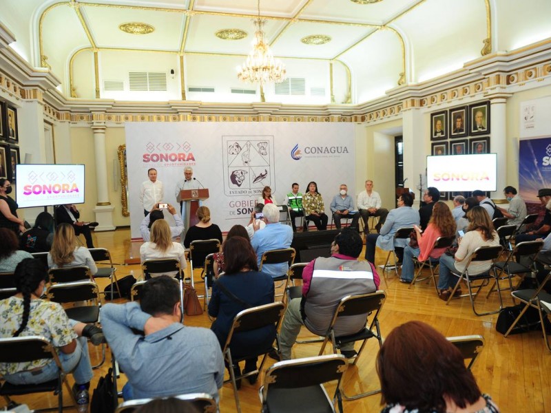 Gobierno de Sonora y Conagua garantizarán abasto de agua