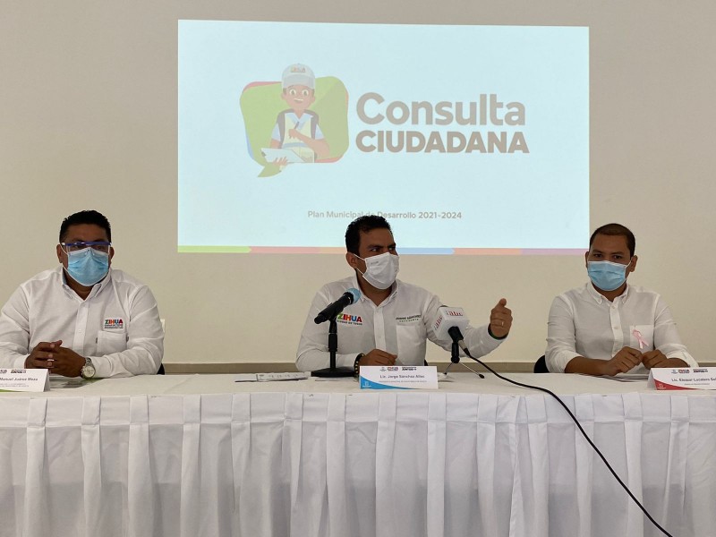 Gobierno de Zihuatanejo anuncia foros para Plan Municipal de Desarrollo