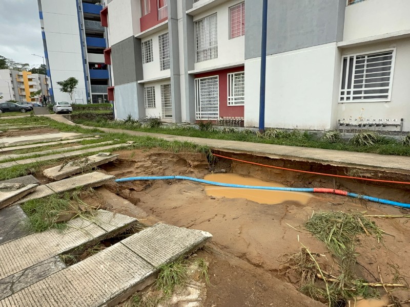 Gobierno del Estado atenderá daños por lluvias en Valle Real