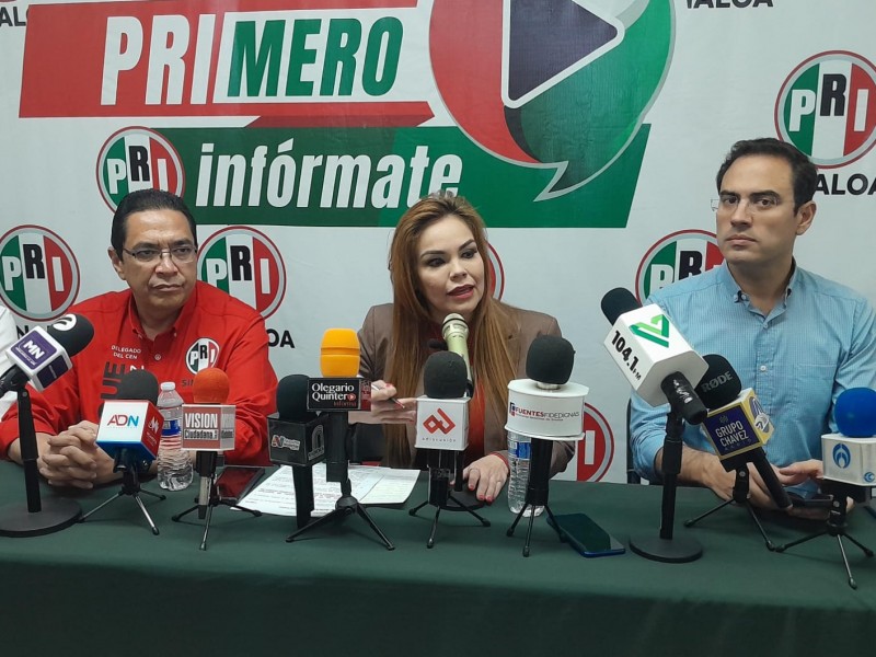 Gobierno en Sinaloa rebasado y controlado por la delincuencia: PRI