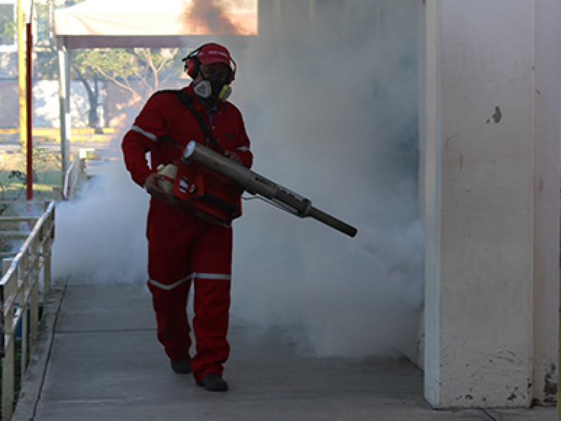 Gobierno estatal inició campaña de nebulización