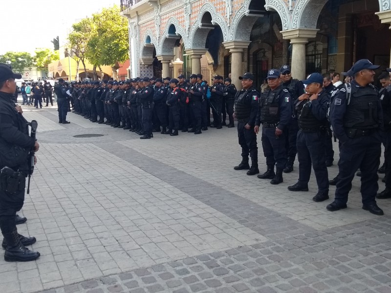 Gobierno estatal toma la seguridad de la ciudad