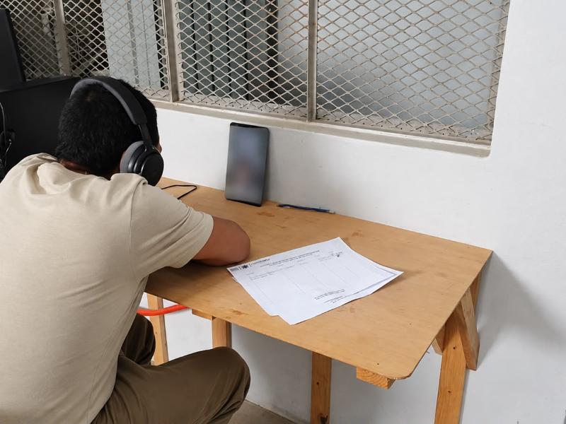 Gobierno explica uso de dispositivos electrónicos dentro del Penal de Miahuatlán
