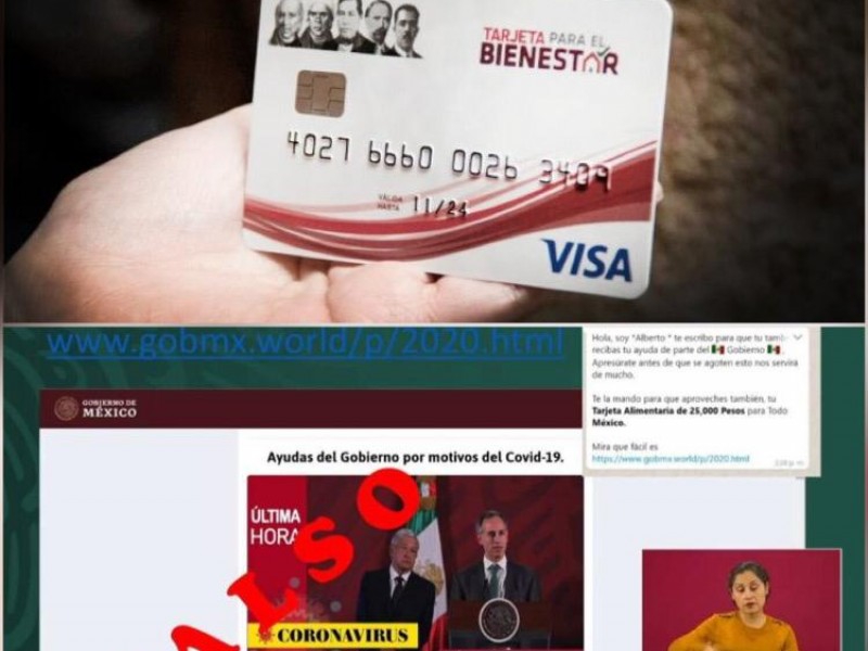 Gobierno federal advierte fraude para tramitar tarjetas Bienestar