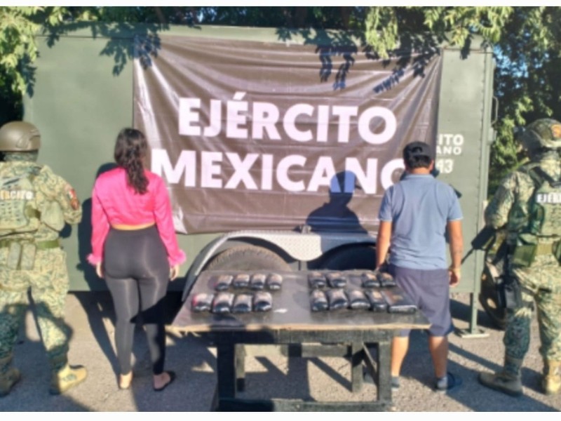 Gobierno Federal decomisó 595 mil pesos en drogas en Ahome