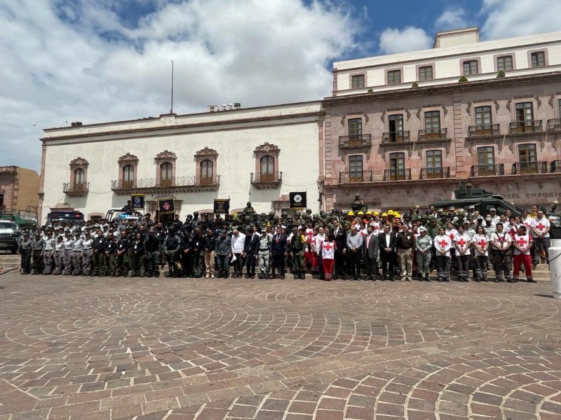 Gobierno, listo ante temporada de lluvias