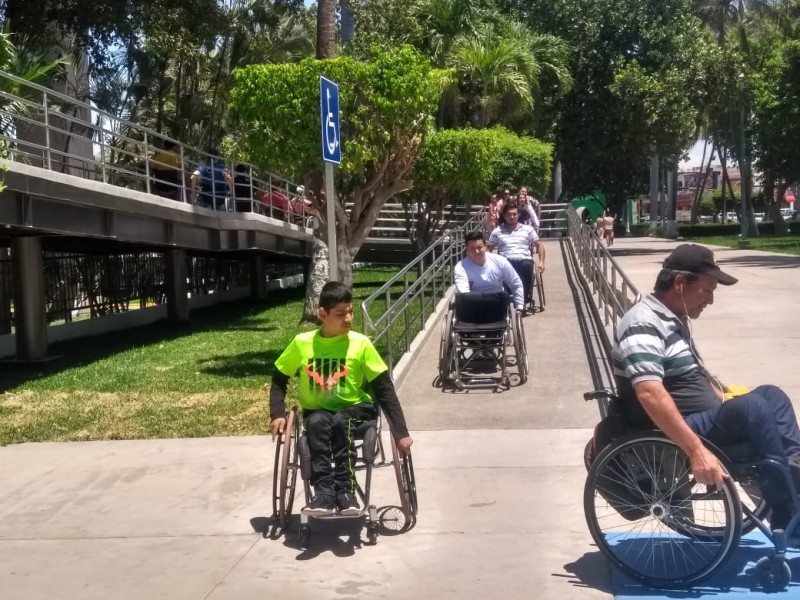 Gobierno ya cuenta con accesos para discapacitados