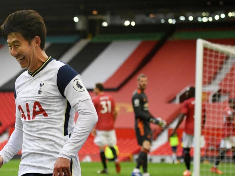 Goleada del Tottenham al Manchester United a domicilio 1-6