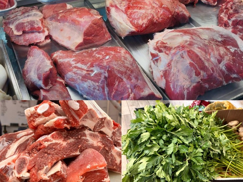 ¡Golpe al bolsillo! El cilantro y la carne encarecen la canasta básica