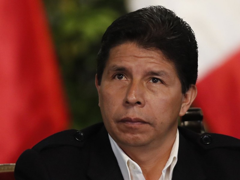 El presidente de Perú Pedro Castillo es destituido