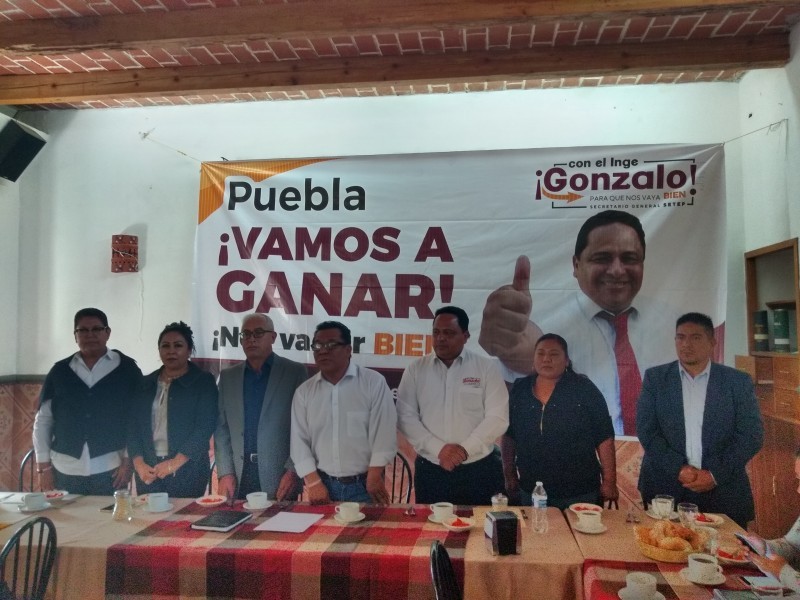 Gonzalo Gutiérrez cerró campaña rumbo a Secretaría-General SETEP