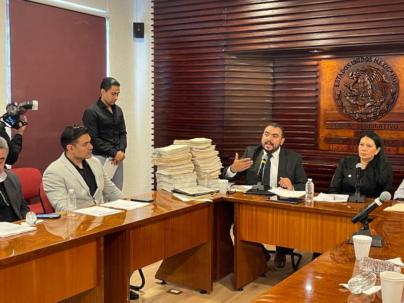 González Romo presenta iniciativa de ley para la transición gubernamental