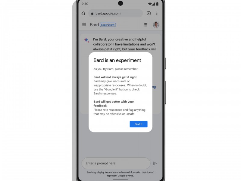 Google abre el acceso anticipado a chatbot con IA Bard