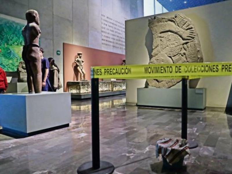 Goteras en el Museo de Antropología