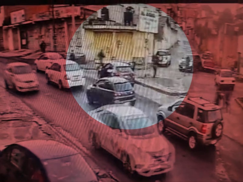 Graban intento de secuestro en San Maria del Monte, Zinacantepec