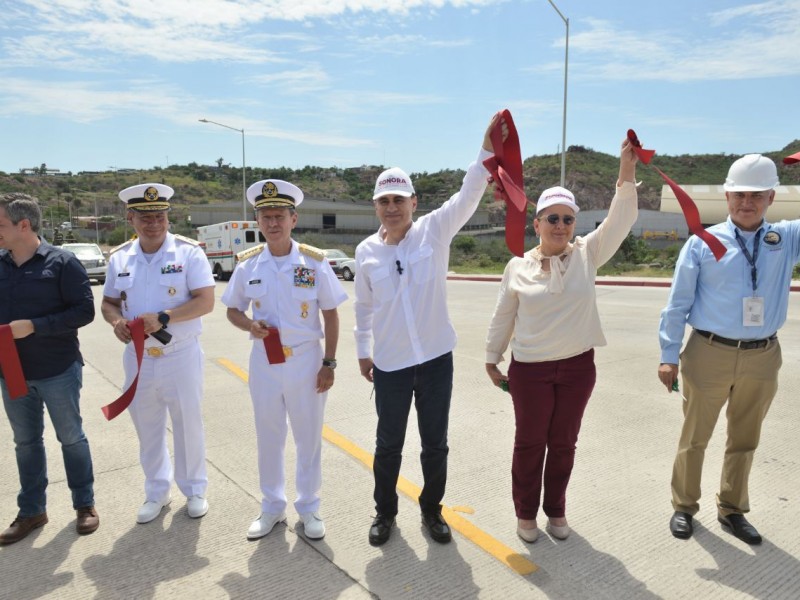 Gran avance de modernización en el Puerto de Guaymas