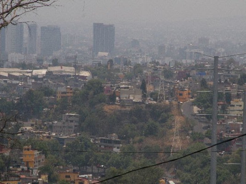 Gran cantidad de humo al sur de CDMX