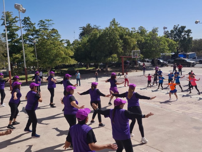 Gran éxito en Empalme zumbaton