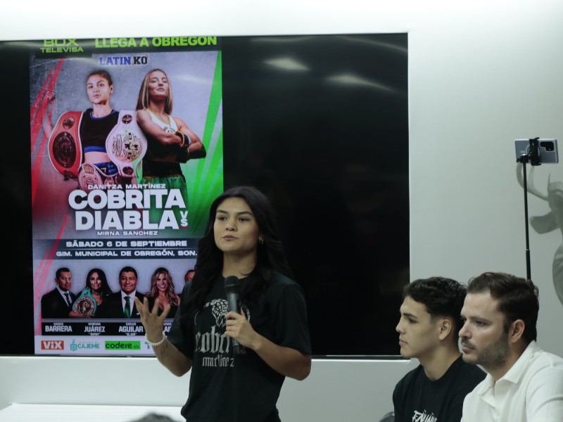 Gran función de boxeo nacional llega a Ciudad Obregón