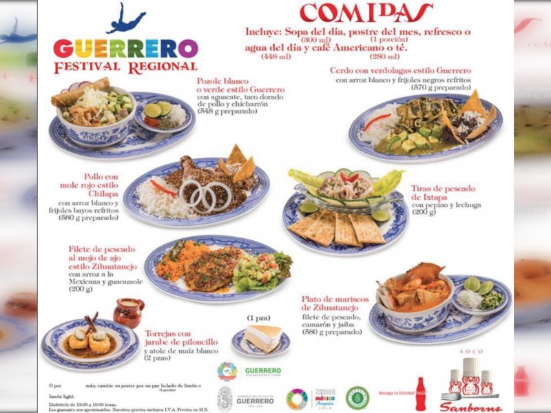 Gran logro gastronómico promoción de platillos de Zihuatanejo