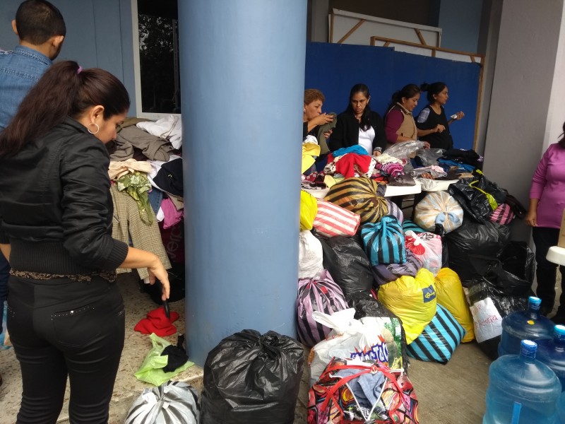 Grandes afectaciones a familias de Álamo por lluvia