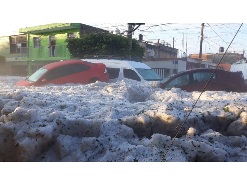 Granizada histórica en Guadalajara