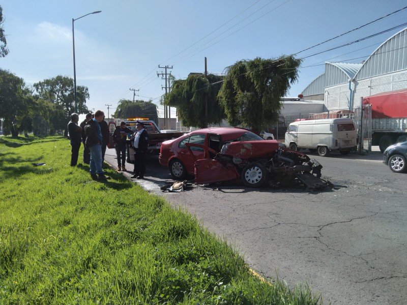 Grave accidente en Calzada al Pacífico