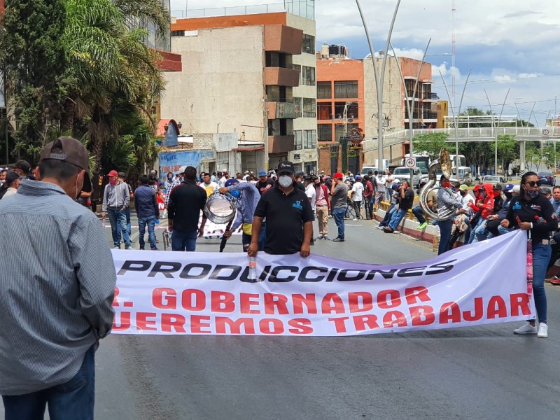 Gremio de eventos paralizó el bulevar Metropolitano